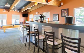 resident coffee station at Madison Rockwood, Ballwin, Missouri